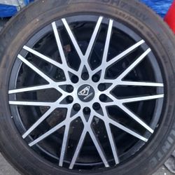 235/55/18 Universal Rims And Tires
