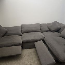 Gray Sectional 