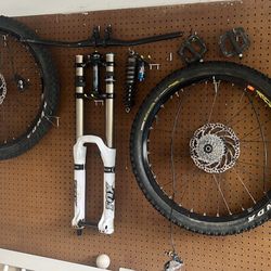 downhill mountain bike parts