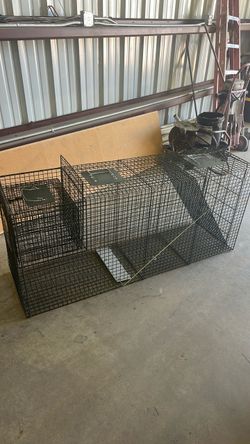 Large dog be nice trap