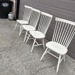 Vintage Wood Chairs 