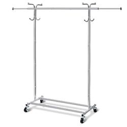 Clothes Rack With Lockable Wheels 
