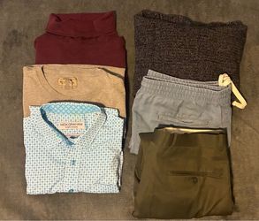 Mixed Men's Clothing Bundle – 6 Pieces