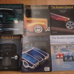 46 The Rodders Journal magazines ,  30 Rod and Culture,20 HotRod Deluxe ,25 Rod& Custom ,20 Street  Scene magazines
