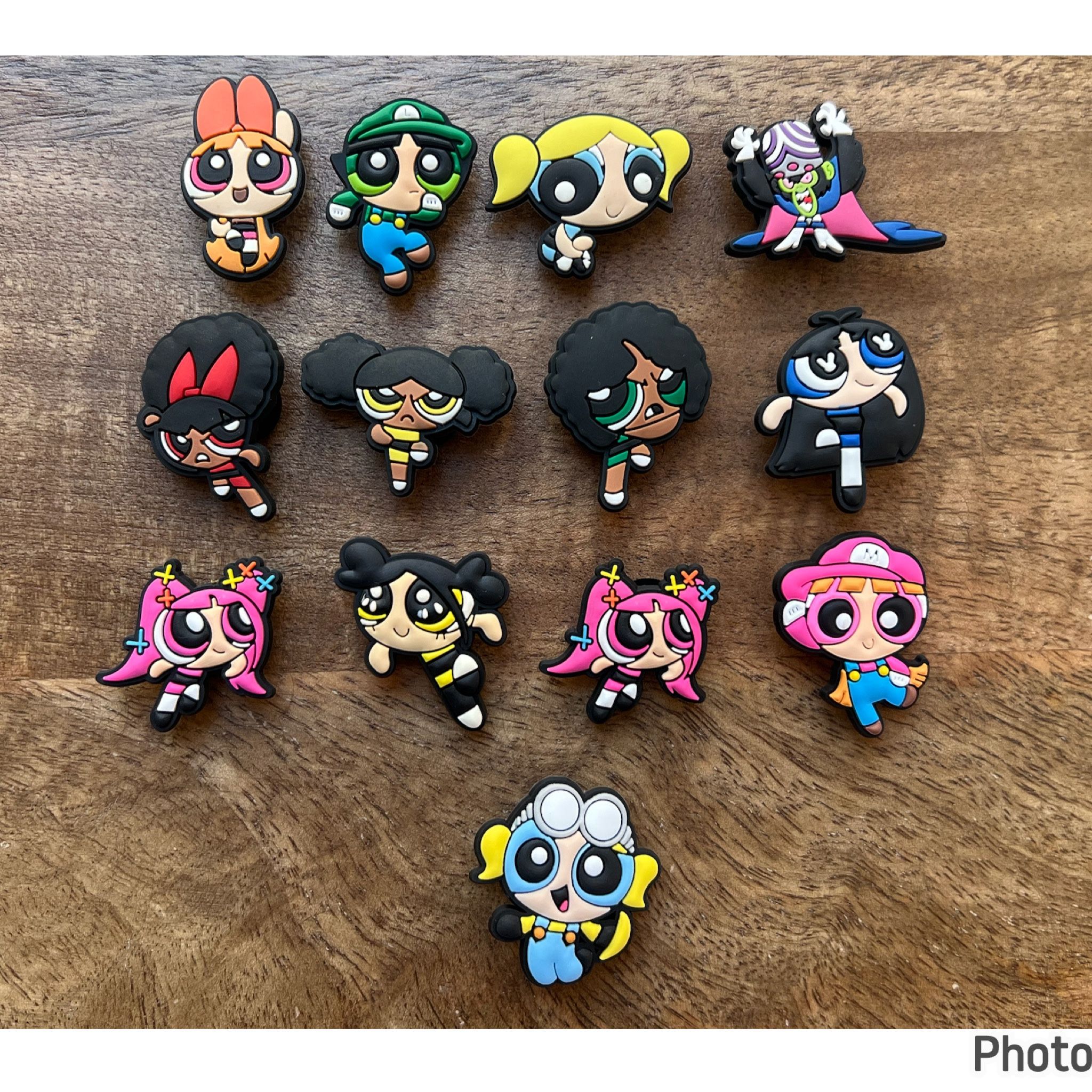 Power Puff Girls, Croc Charms Bundle