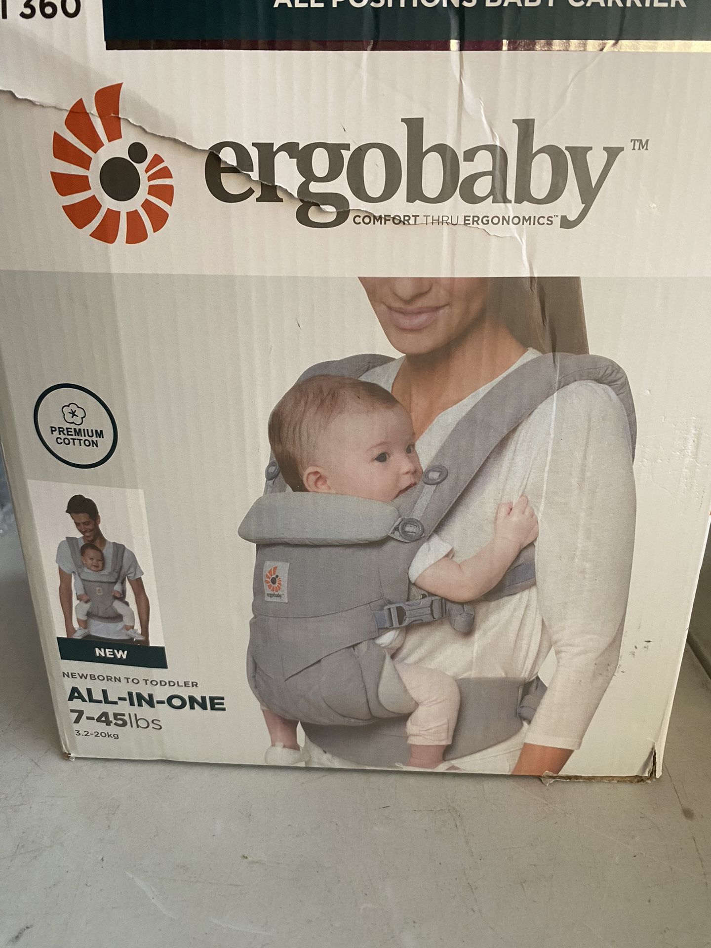 Ergobaby Omni 360 All-Position Baby Carrier for Newborn to Toddler
