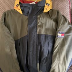 Vintage Tommy Hilfiger Outdoors Jacket 2XL Multicolored 