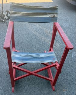 Vintage Hannes Meyer Folding Rocker