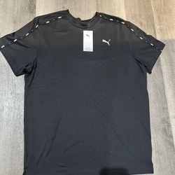 Camisa Negra De Puma, Talla L