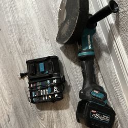 40-Volt Maximum XGT Brushless Cordless 4-1/2/6 in. Paddle Switch Angle Grinder, with Electric Brake, with 8.0 battery & charger 🔌 $350