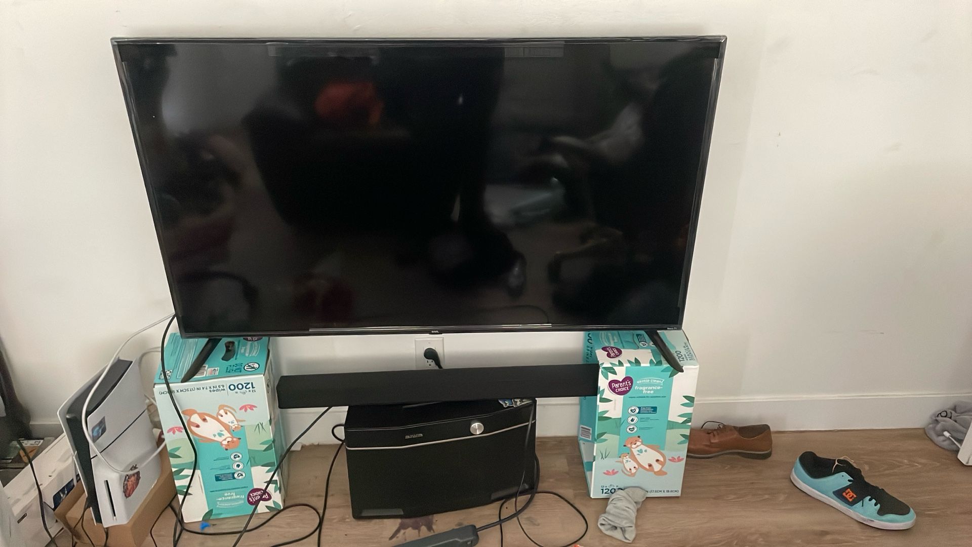 55 inch tv and sound system