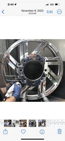 (6) New 26” Dually Wheels