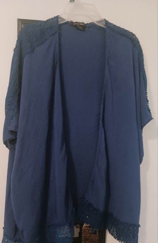 Blue Shawl/kimono