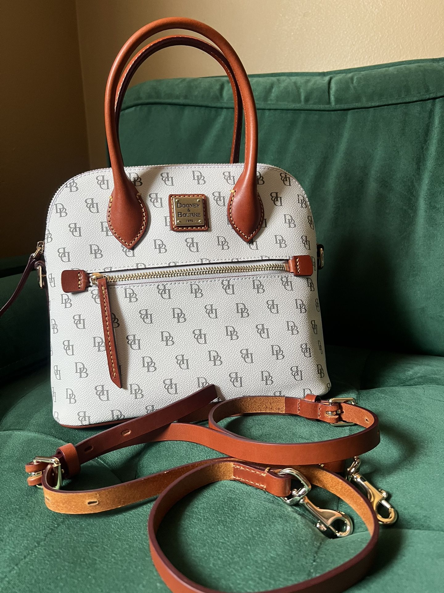 Dooney & Bourke Gretta Domed Satchel Retails $338 In Stock On Dooney And Bourke Website Great Deal!!