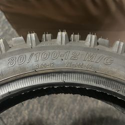 Pit bike tire for yozma