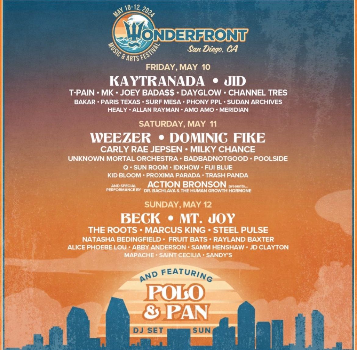 Low Inventory, Wonderfront Festival 3-day Pass