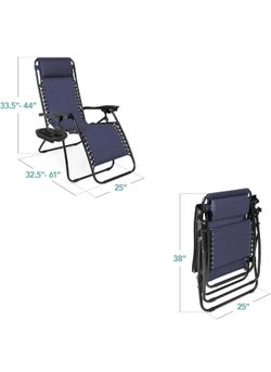 Zero gravity chair (blue Navy)