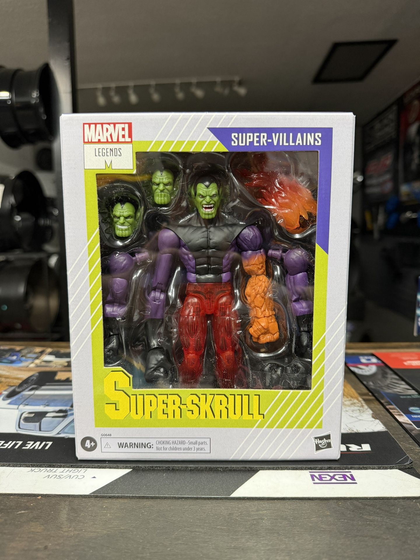 Hasbro Marvel Legends Super Skrull NYCC Exclusive 2025 NEW...