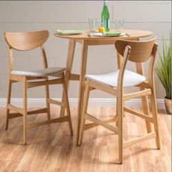 BarStools- 24" Seat/Counter Height "Gavin" - by CHRISTOPHER KNIGHT HOME (Set of 2)