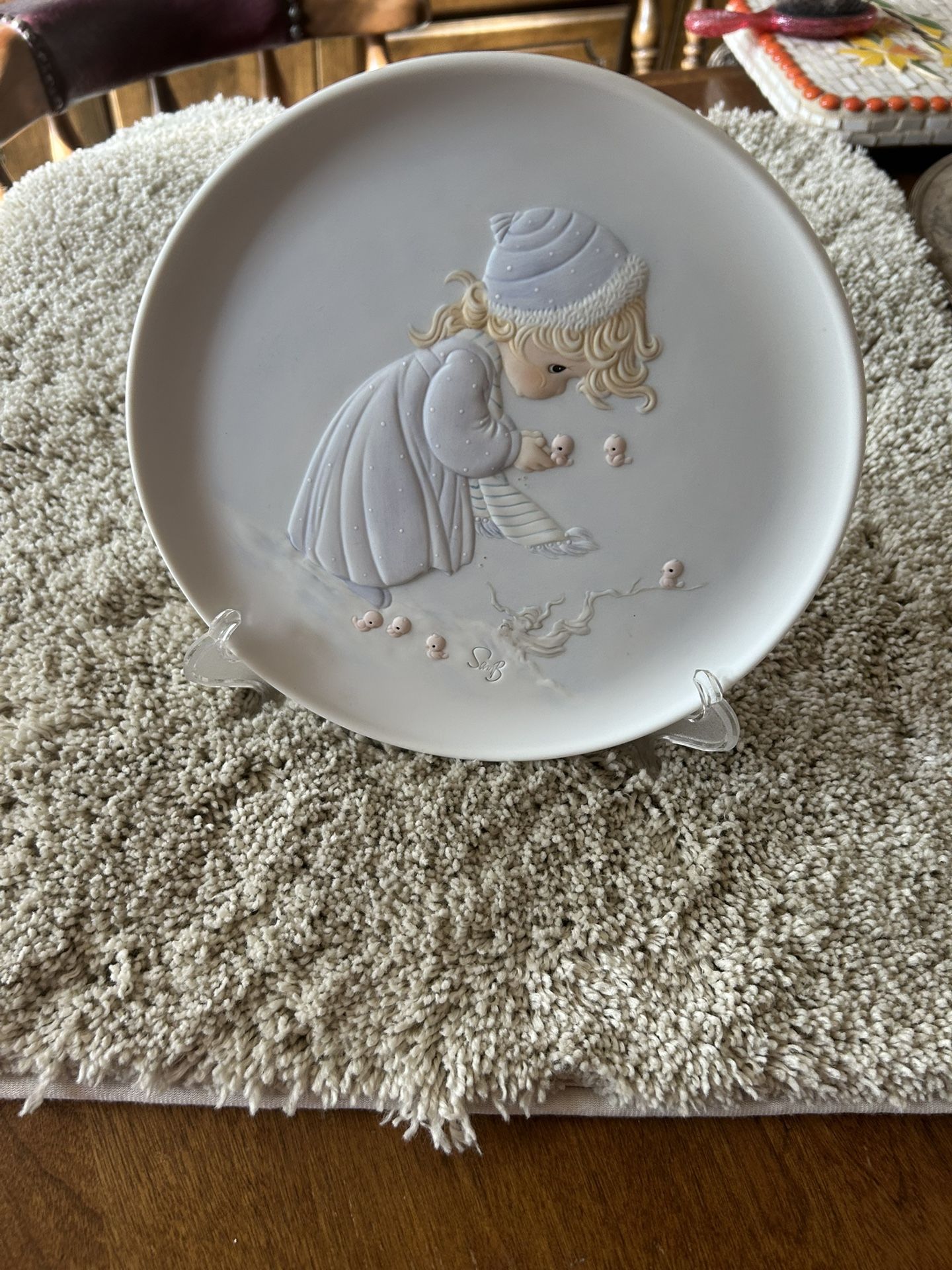 Precious Moments Plate