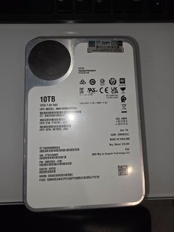 NEW HPE 10TB Enterprise SAS Hard Drive Seagate EXOS