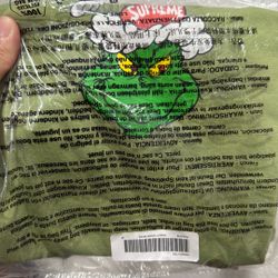 Supreme Tee Grinch Olive Size Medium 