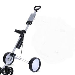 BIRDIE Golf bag Caddy Parfect Golf Lightweight Golf Cart Foldable Scorecard 60"