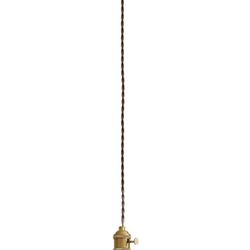 Oyisen Hanging Pendant Light Rusted Copper Lampshade with Adjustable 6.5Ft Cord