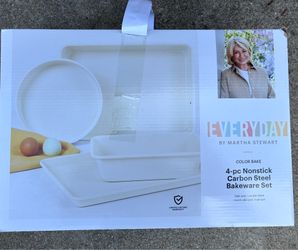 Martha Stewart tEveryday 4-pc Nonstick Carbon Steel Bakeware Set
