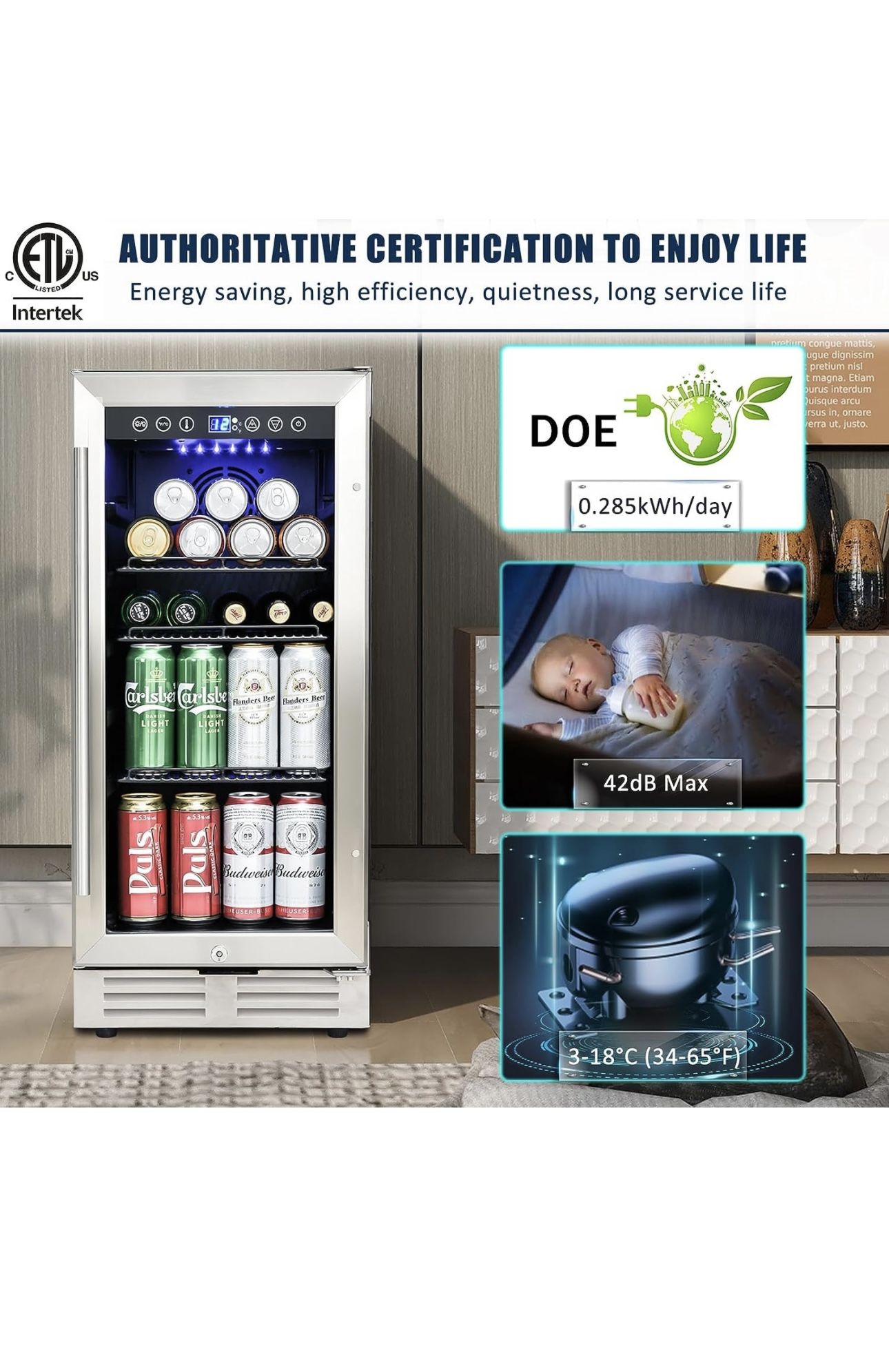 Brand New Beverage Cooler