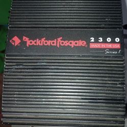 Rockford Fosgate Series 1 2300 Amp 
