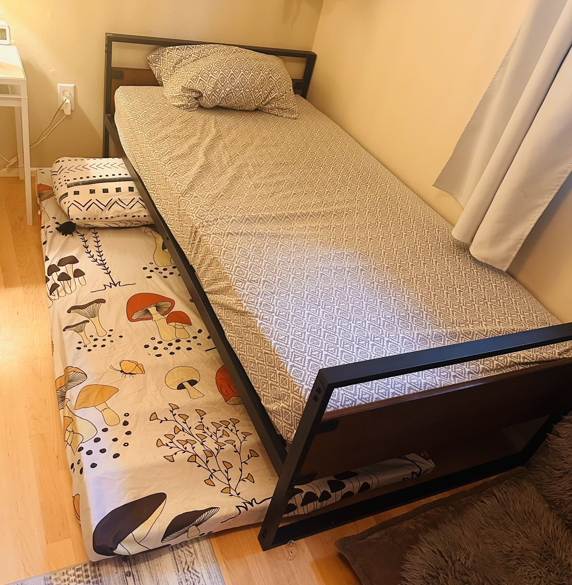 Twin Bed With Hide-a-bed