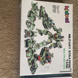 Lego Type Military Toy