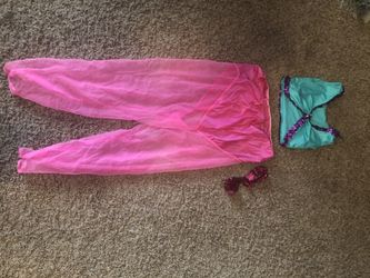 Princess Jasmine or Genie Halloween Costume dress up 6 7 8