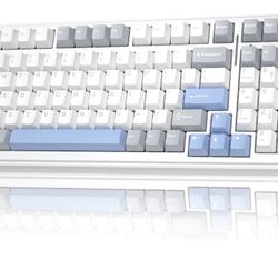 AULA F99 Wireless Mechanical Keyboard-Silent Version,Triple-Mode(BT5.0/2.4GHz/USB-C),Gasket Mounted,Hot Swappable Keyboard with Pre-lubed Linear Switc