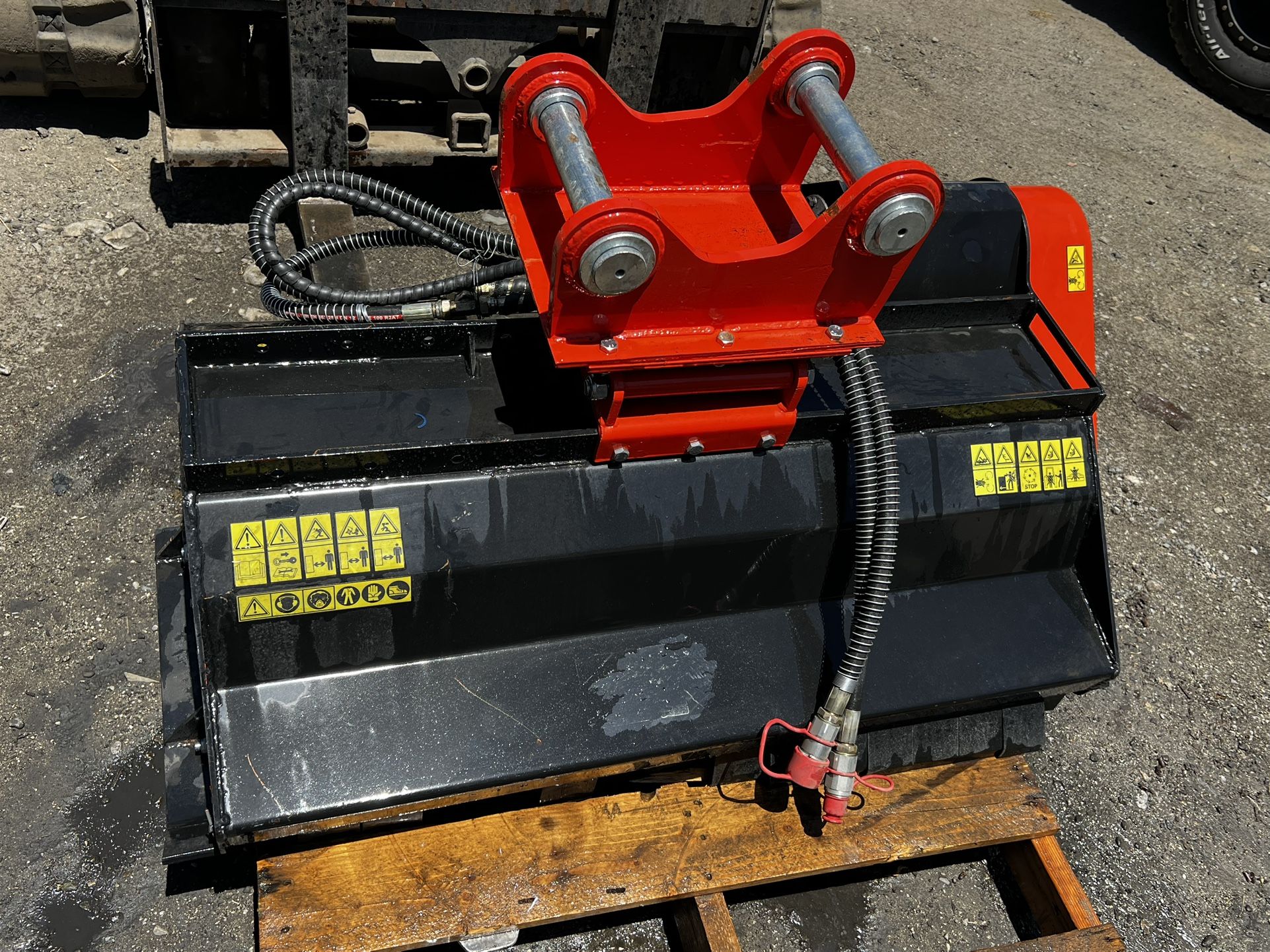 Excavator flail mower Attachment 45mm CAT 307 308