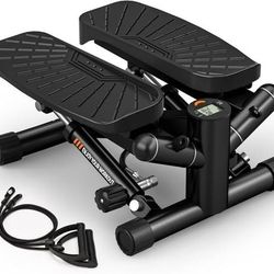 Brand New Mini Elliptical Under Desk Step Machine with Adjustable Resistance and Digital Display
