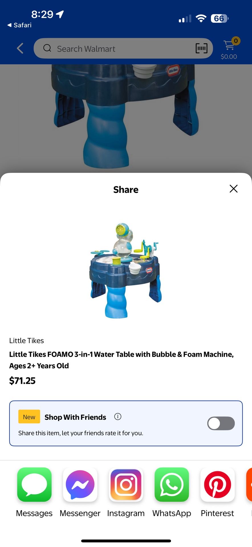 Water And Bubble Table