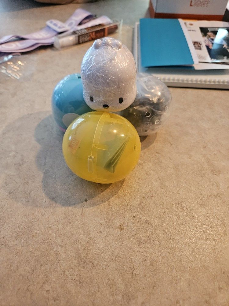 Lot Of Four Gashapon Toys