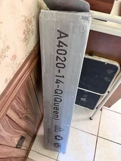 Queen size metal bed frame