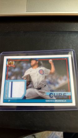 Topps Shota Imanaga Chicago Cubs Relic Card