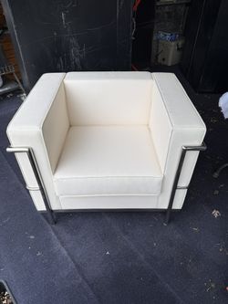 Modern Bauhaus-style club chair