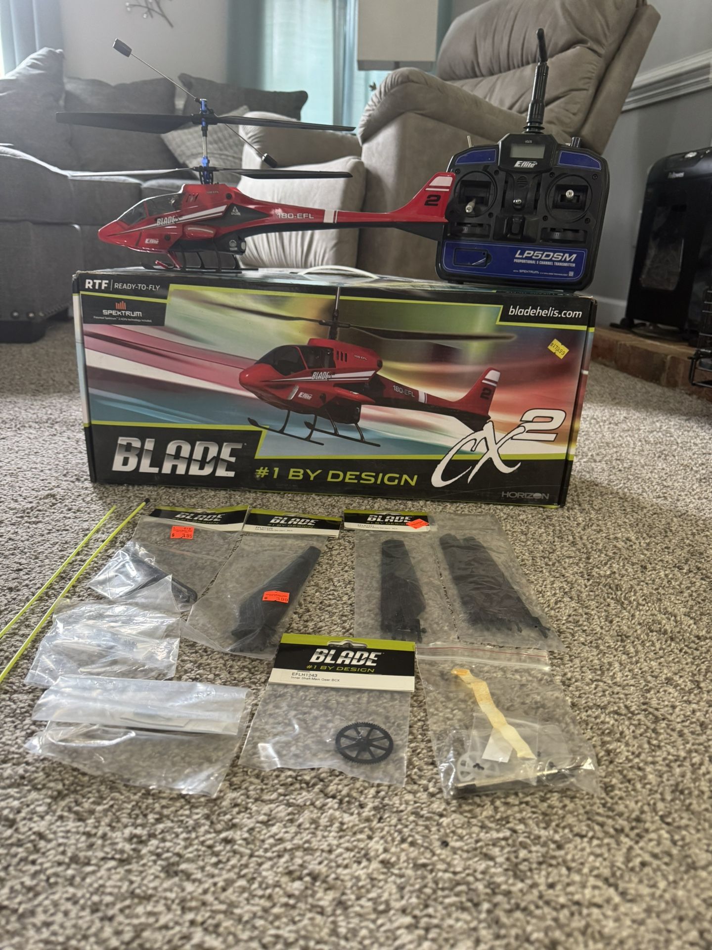 Remote Helicopter, Blade By Design, RTF Ready To Fly