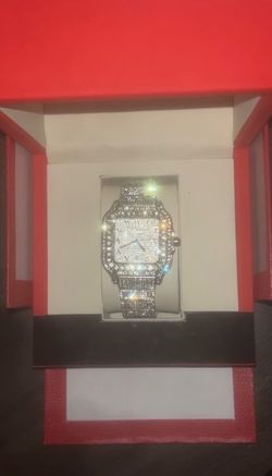 Moissanite Iced Ap (PASSES TESTER)
