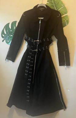 Gothic Spike Trench Coat