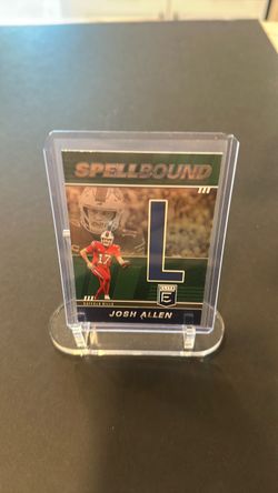 Josh Allen Donruss Elite Spellbound Football Card