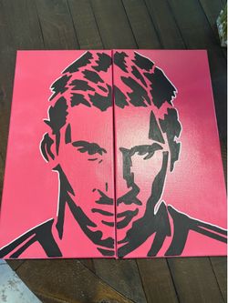 Messi painting