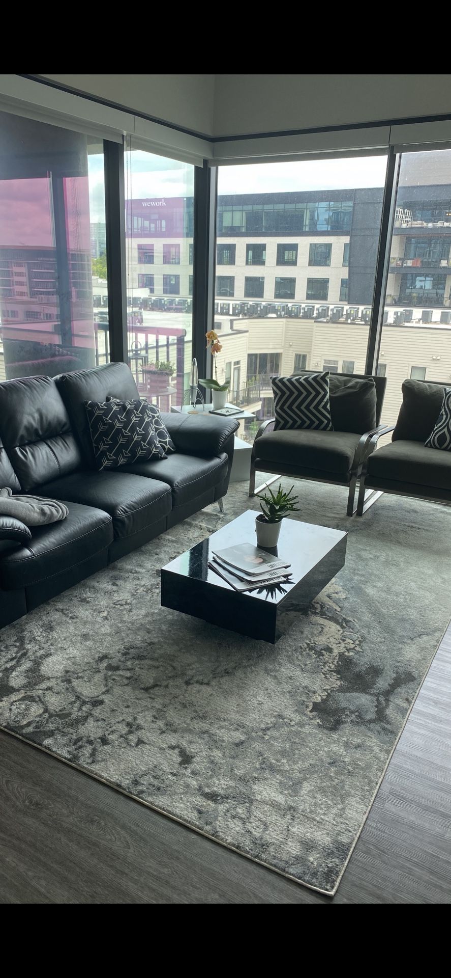 Black Glossy Coffee Table