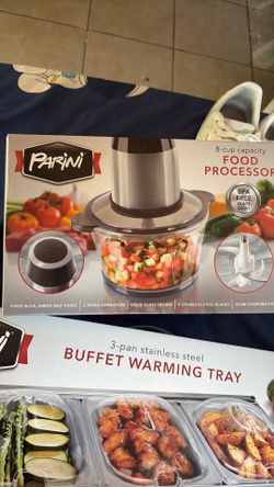 8 cup capacity food processor