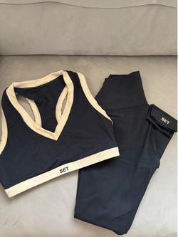 Activewear (Lululemon, Aritzia, Nike, SET active) prices in description